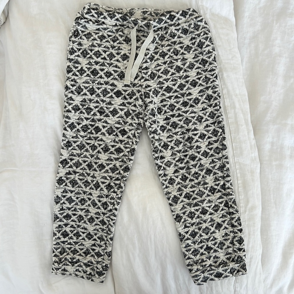 Baby Gap girls triangle print sweatpants